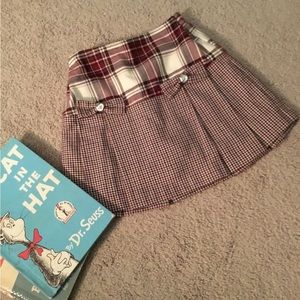 Plaid Gymboree Skort